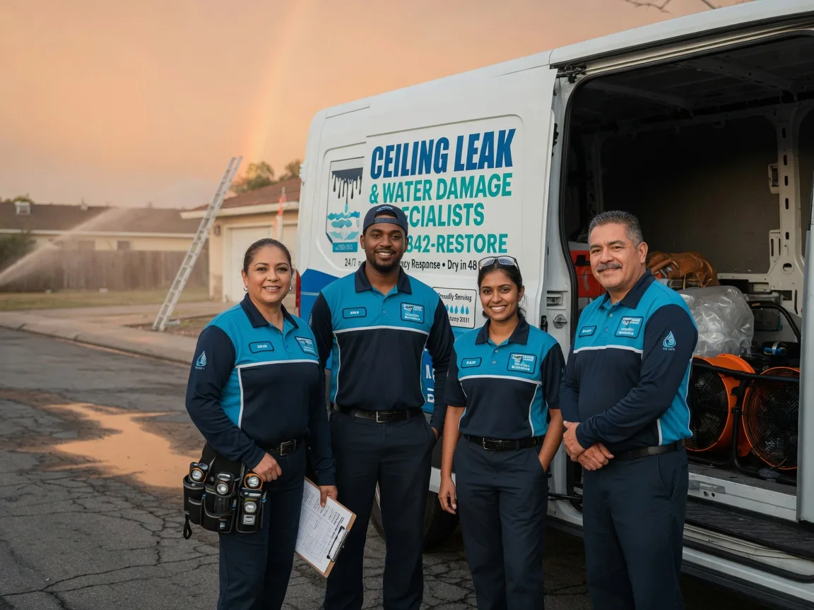Ceiling Leak Cleanup company in Wall, TX
